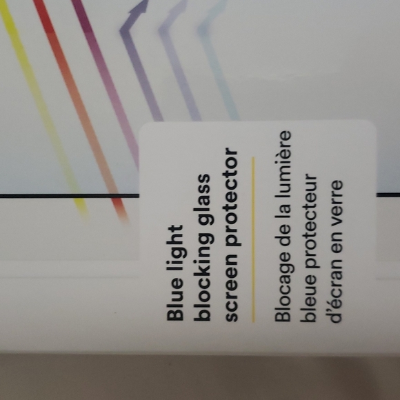 iphone 11xr Blue light blocking glass screen protector, Bodyguardz - Picture 5 of 6